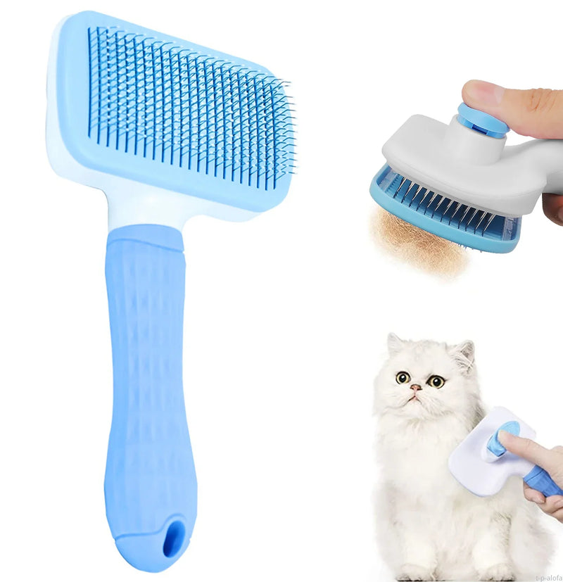 Escova de remoção de pelos para cães e gatos