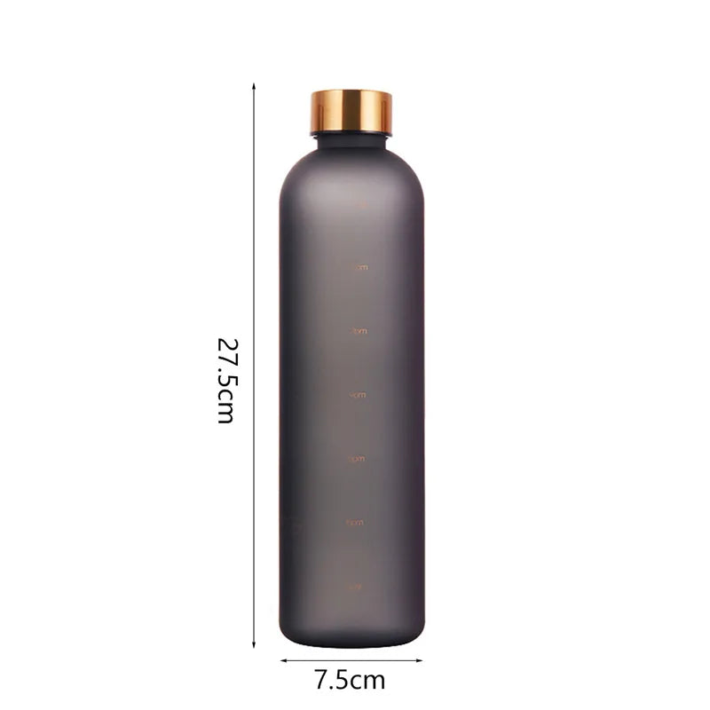Garrafa Esportiva 1L com Indicador de Hidratação Hidratação Total