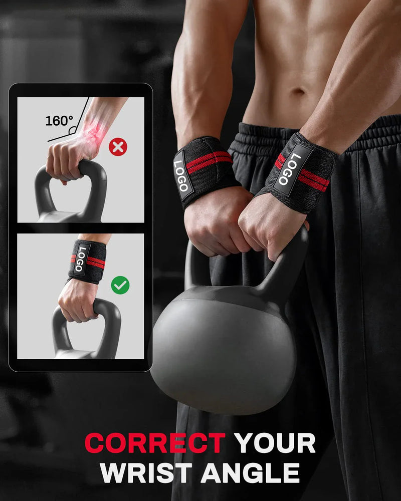 Par de Pulseras de Apoio para Pulso StrengthGuard