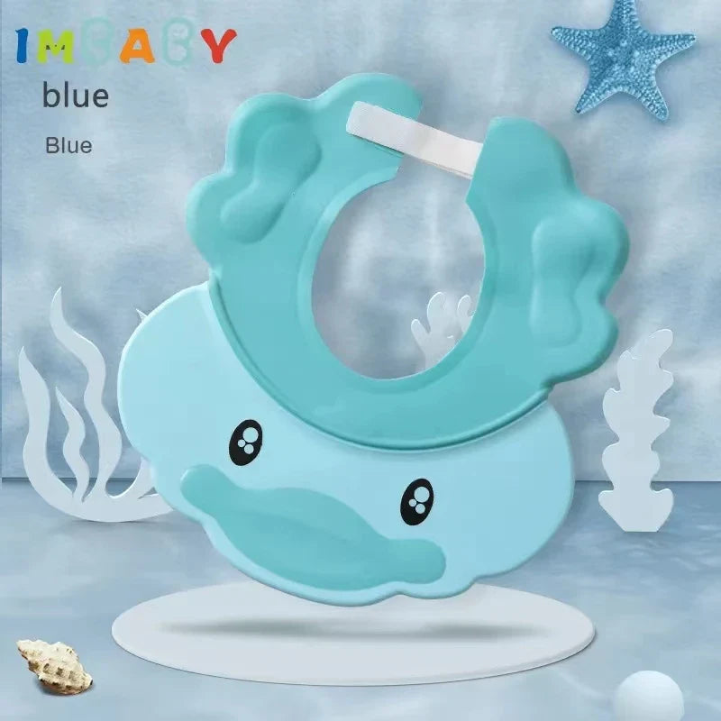 Boné Protetor para Lavagem de Cabelo Infantil